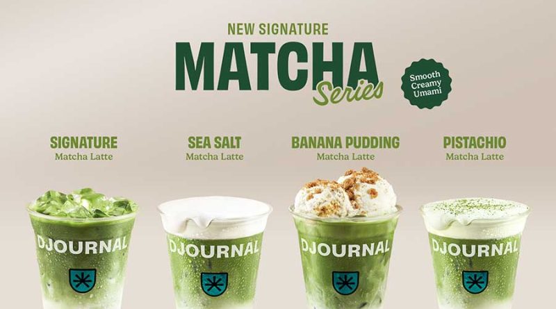 Djournal Luncurkan Menu Signature Terbarunya Matcha Series - Freemagz.id