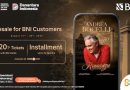 Andrea Bocelli Gelar Konser di Borobudur dan Jakarta, BNI Buka Exclusive Presale